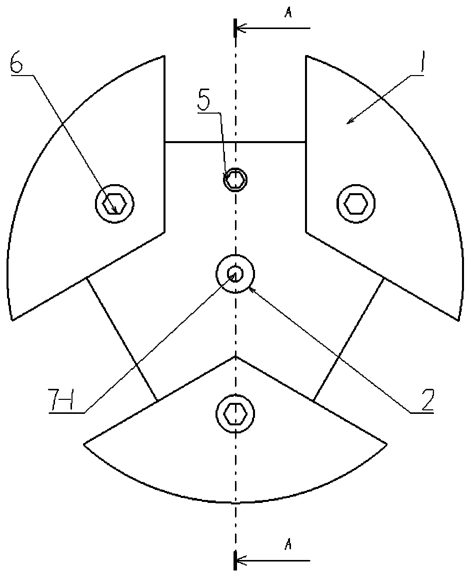 Adjustable axial positioning device of lathe