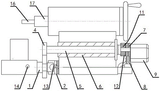 Automatic feeding control method used for numerical control lathe tailstock and capable of controlling drilling depth