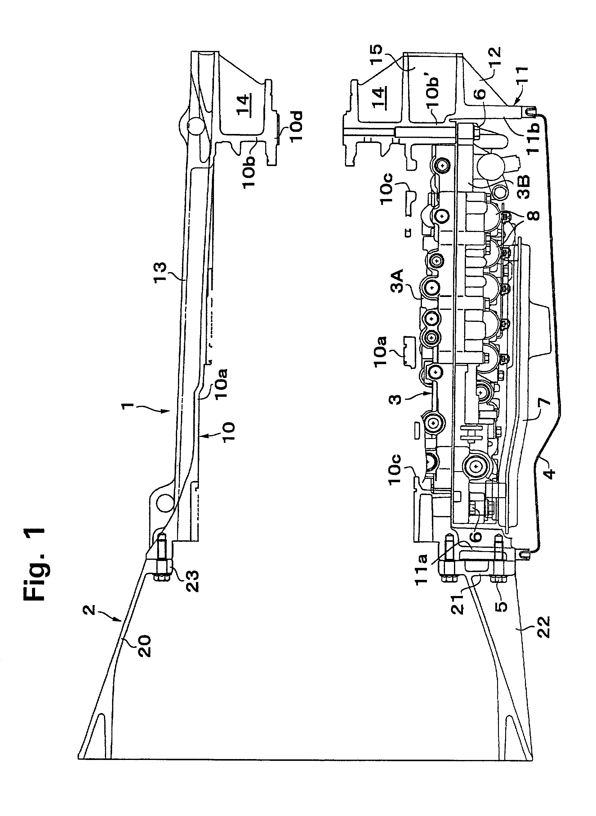 Automatic transmission case