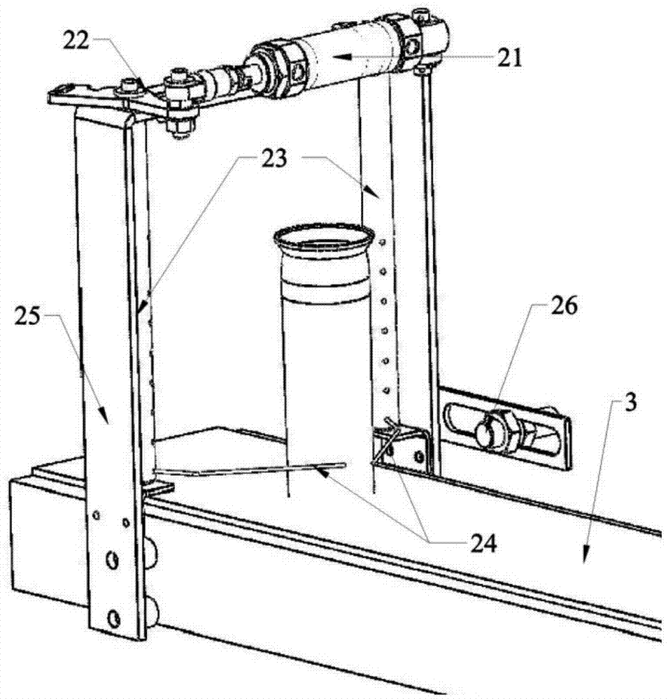 Fully automatic glass cracking-off machine