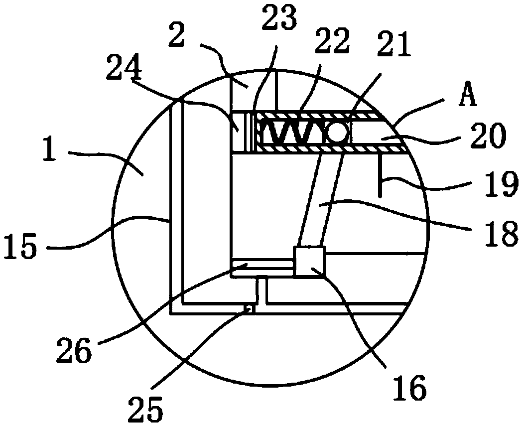 Grinding device for new material pipe production