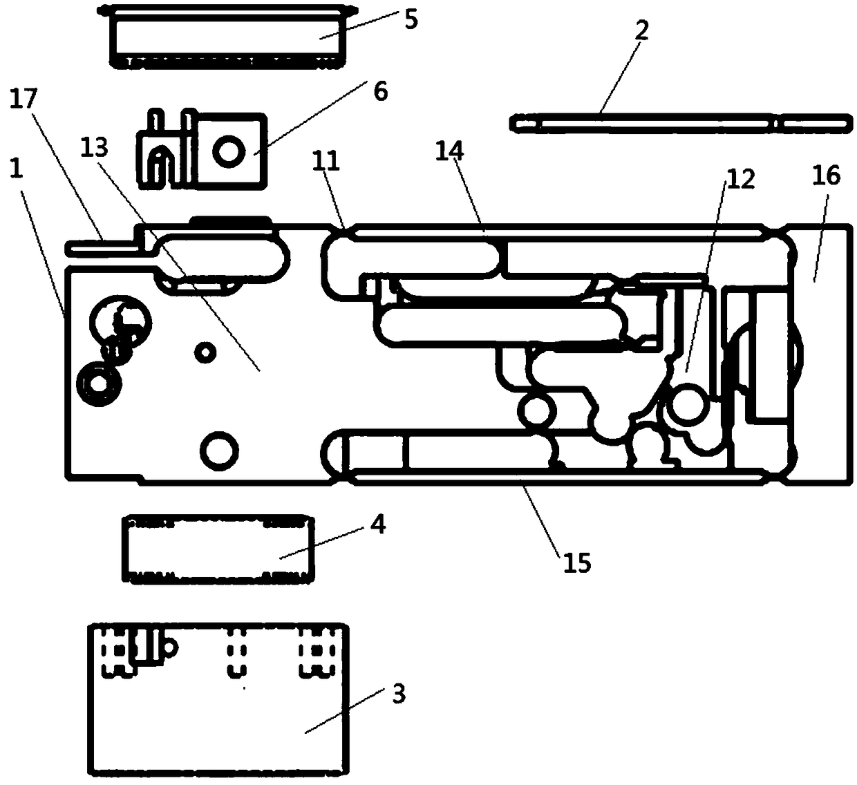 Balance weighing device and calibration method