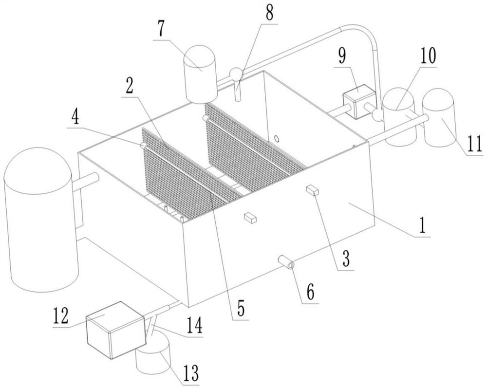 Water treatment system based on enhanced heat exchange