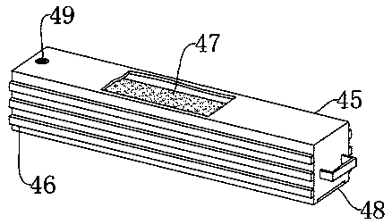 High-rise building fireproof type ventilating window