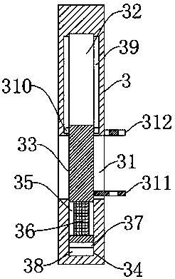 High-rise building fireproof type ventilating window