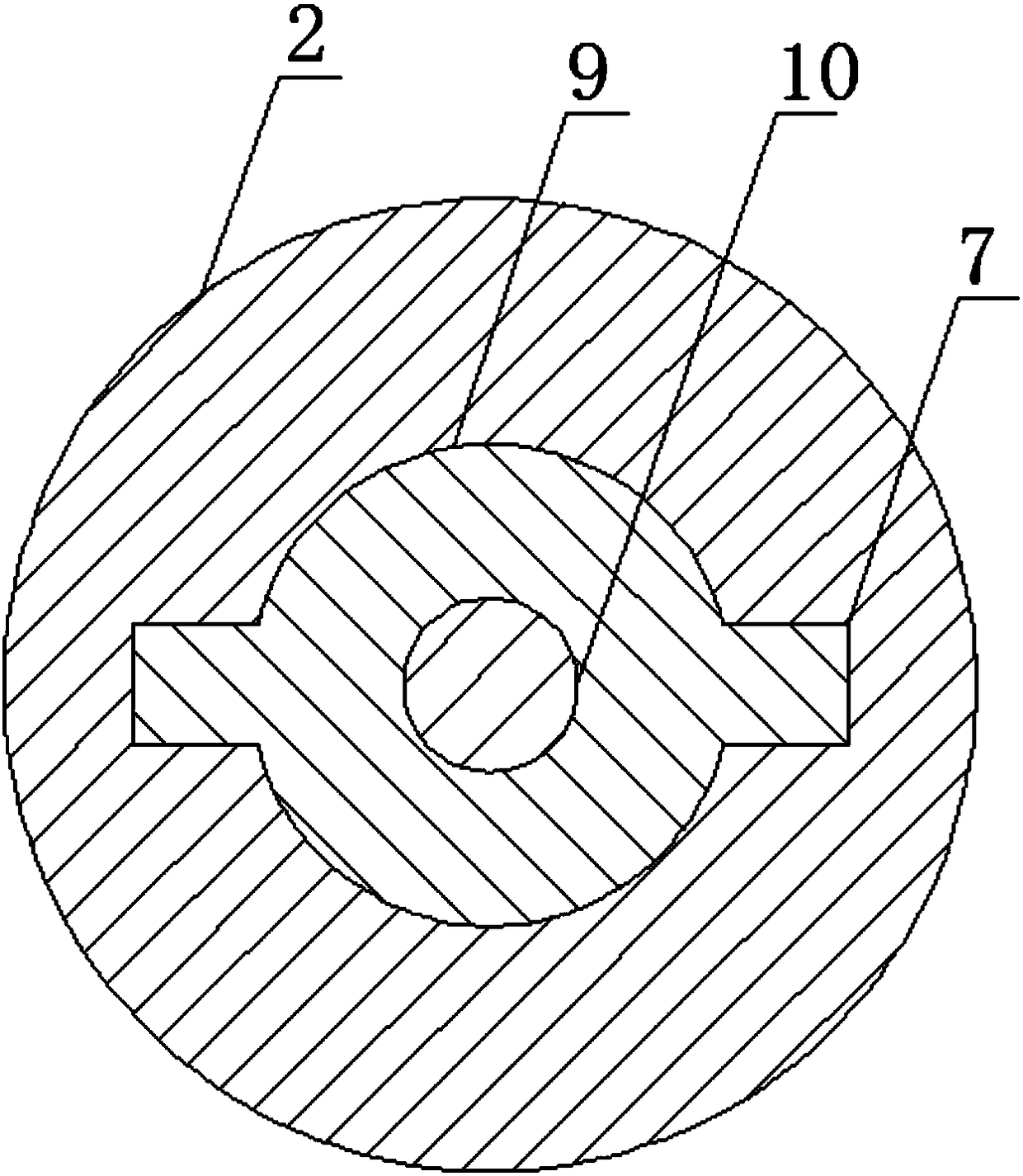 Steel ingot clamping device