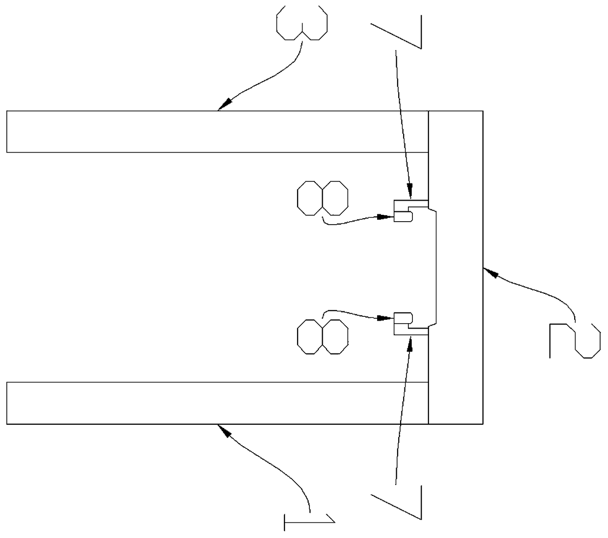 Quick light rail transportation method