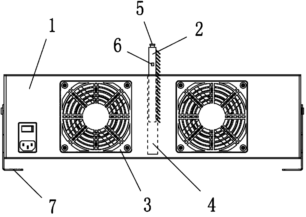 Double-unit ion fan