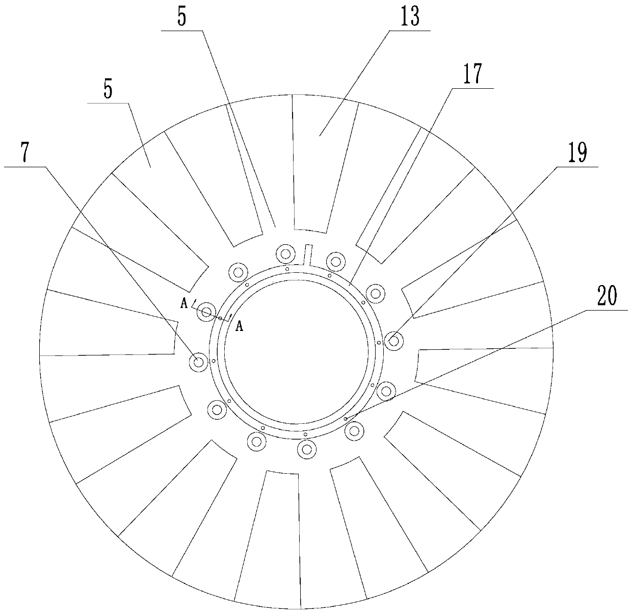 A burette speed regulating titration device