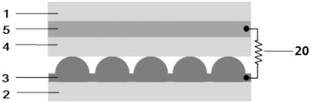 Pressure sensor based on triboelectricity