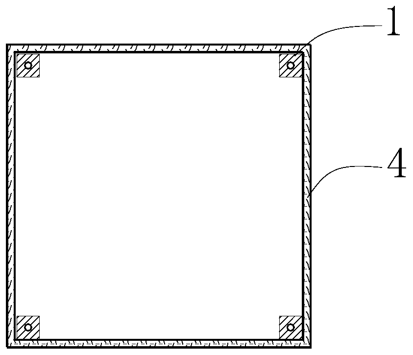 A kind of fabric concrete composite block and preparation method