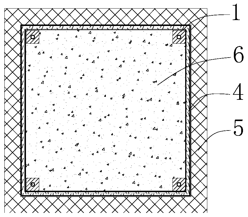 A kind of fabric concrete composite block and preparation method