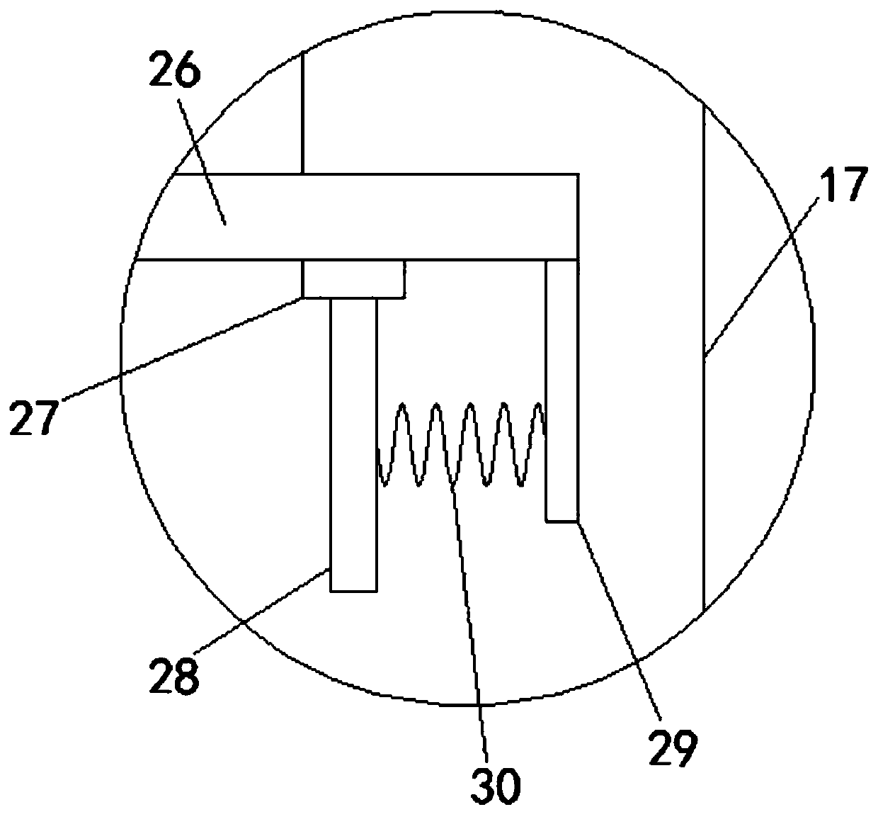 Air tightness sampling detection device for bagged instant noodles