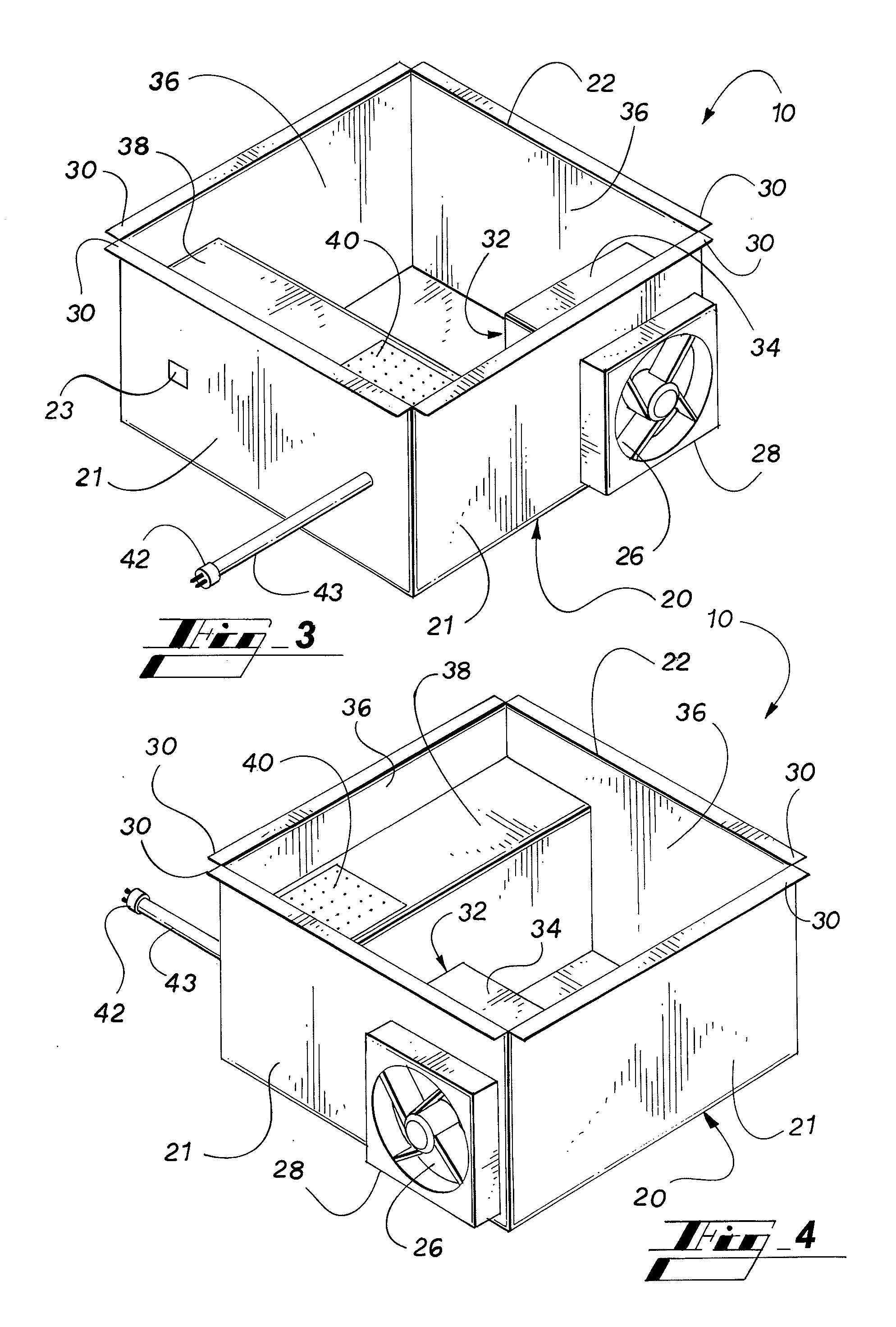 Fan assisted floor ventilation diffuser