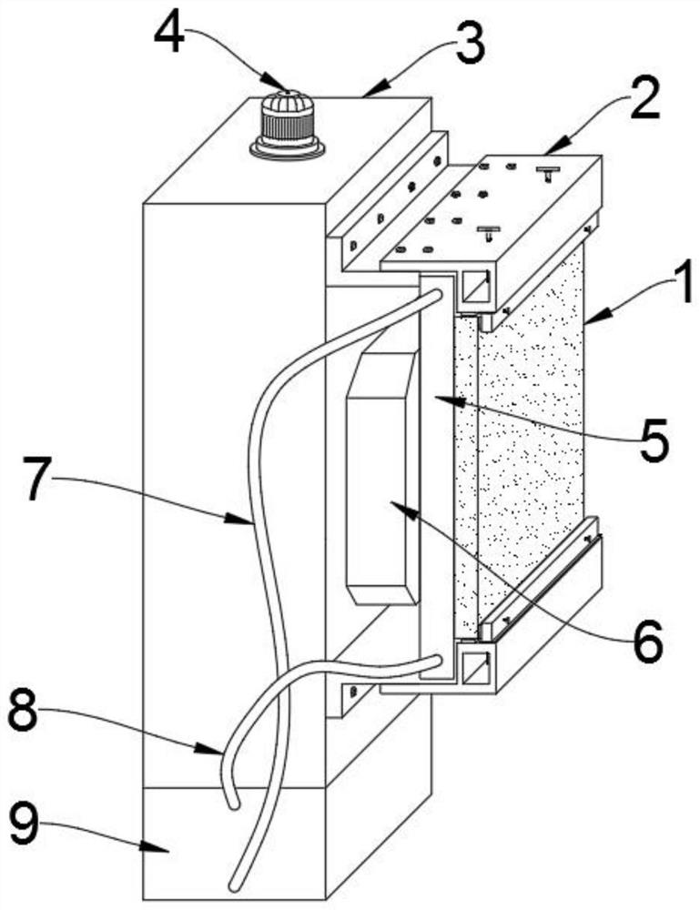 Magnetron sputtering target capable of improving utilization rate of target material