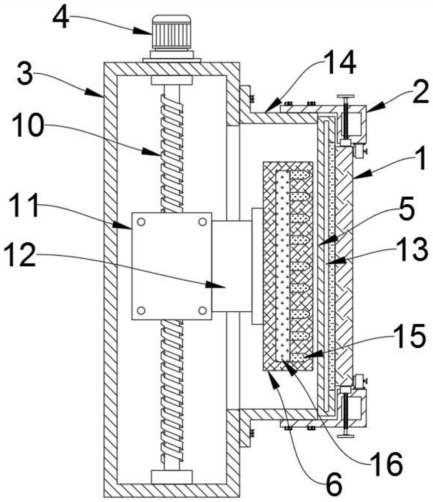 Magnetron sputtering target capable of improving utilization rate of target material