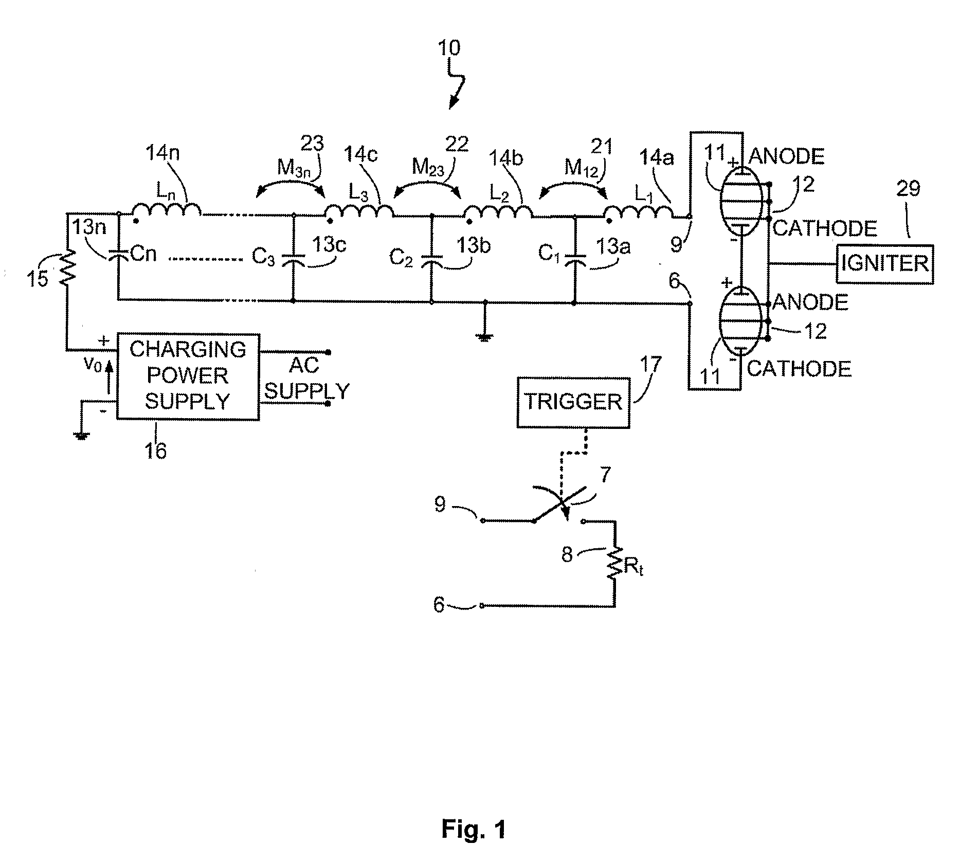 Pulse Forming Network And Pulse Generator