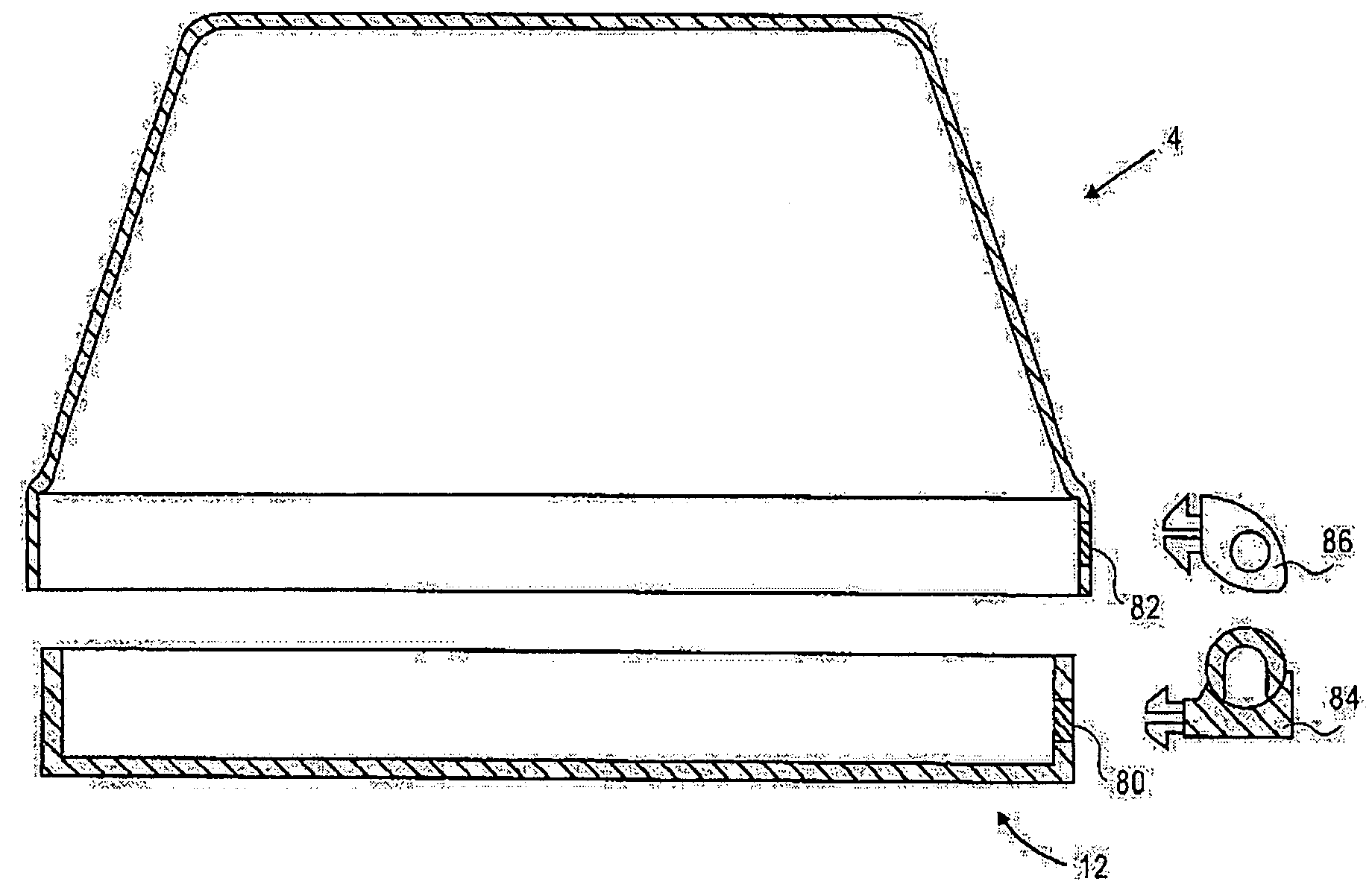 Horizontal and vertical in-use electrical device cover