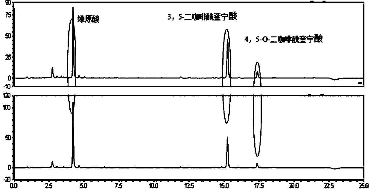 Method for rapid variation screening of different base sources of artemisia capillaris and artemisia scoparia through UPLC-MS-MS