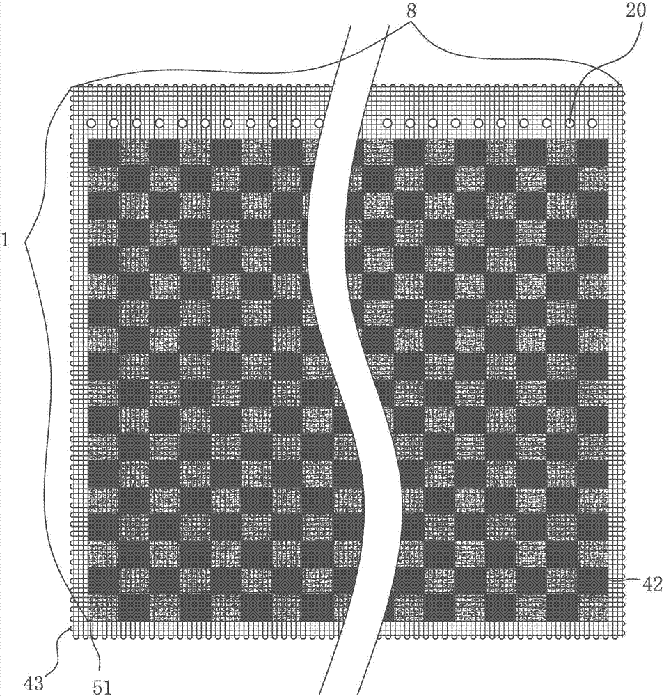 Winding battery equipped with continuous tab symmetrical mixed net-shaped electrode capsule-film safety valve