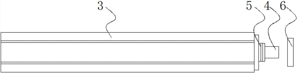 Water purifier filter element mounting and fixing device