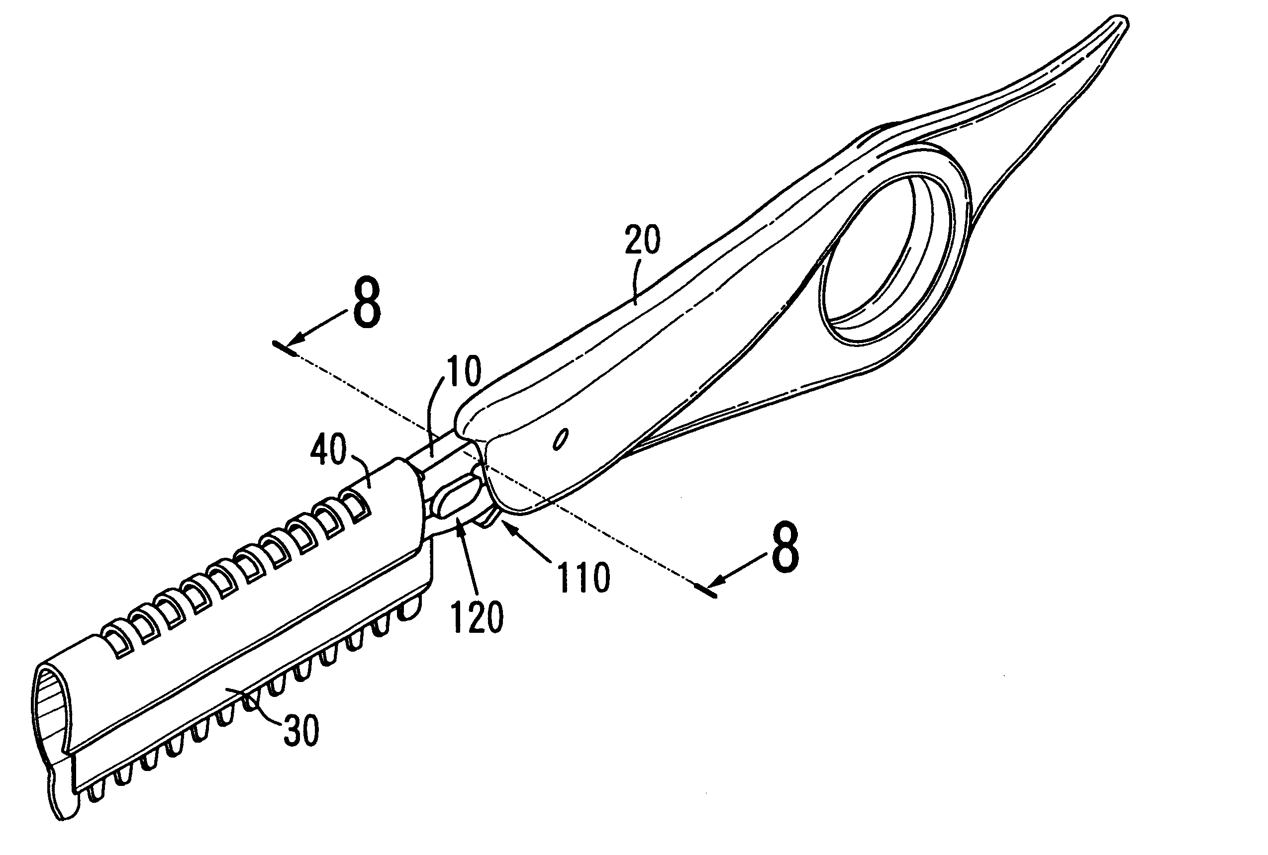 Thinning razor