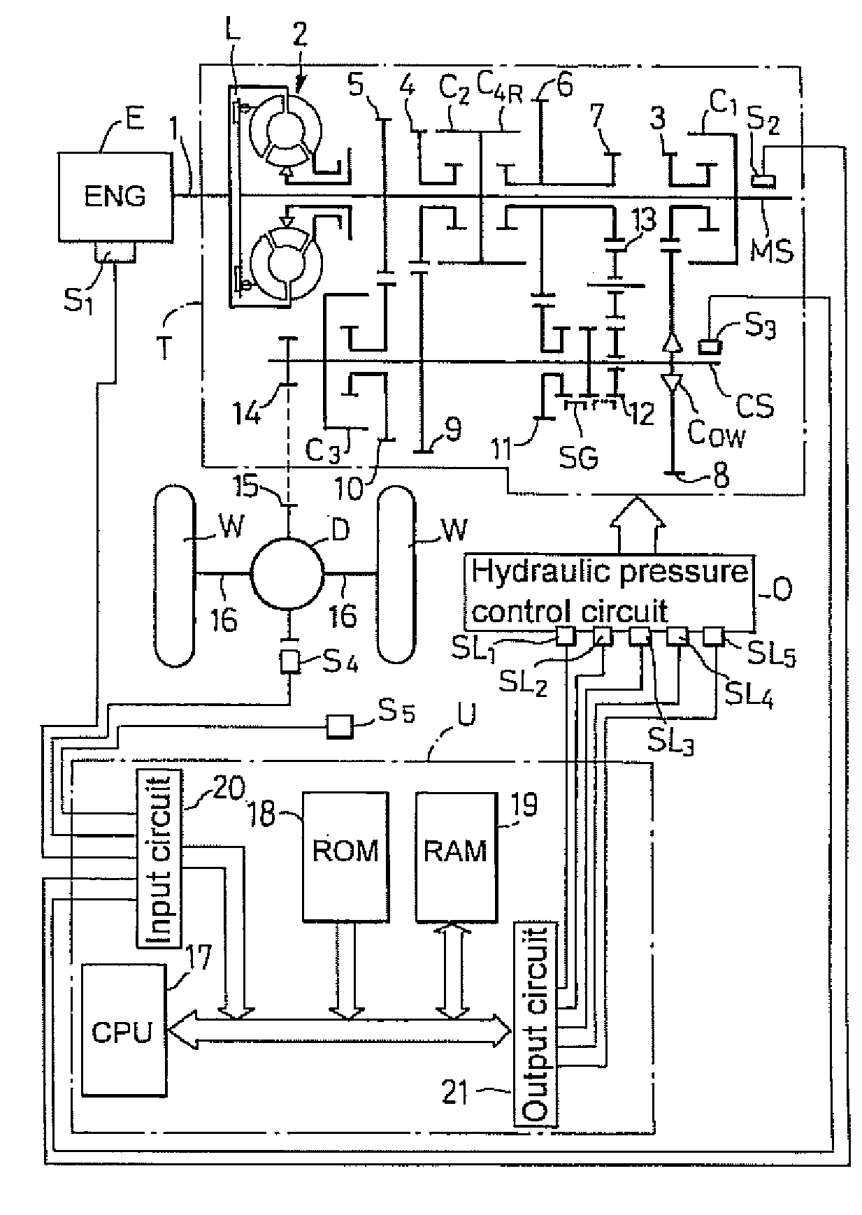 Engine power reduction during automatic transmission shifting