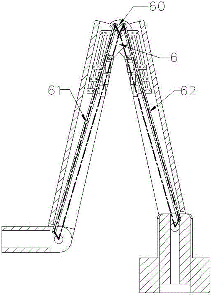 Three-axis hybrid-driven mechanical arm