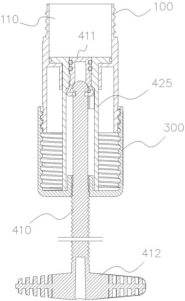 Bone cement stirring injector