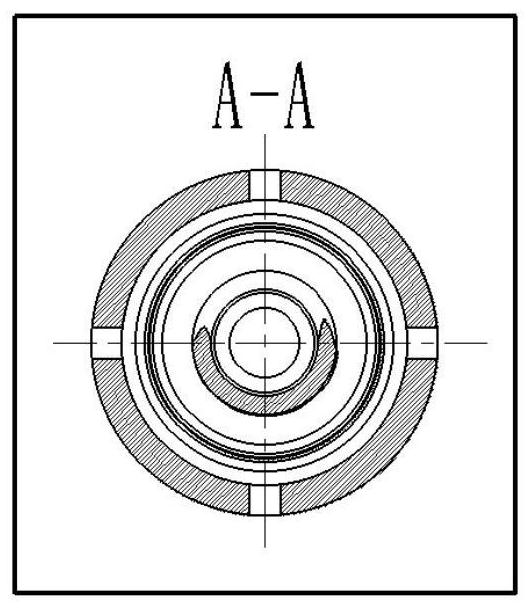 Bottom combined anti-collision structure for high-temperature gas cooled reactor control rod