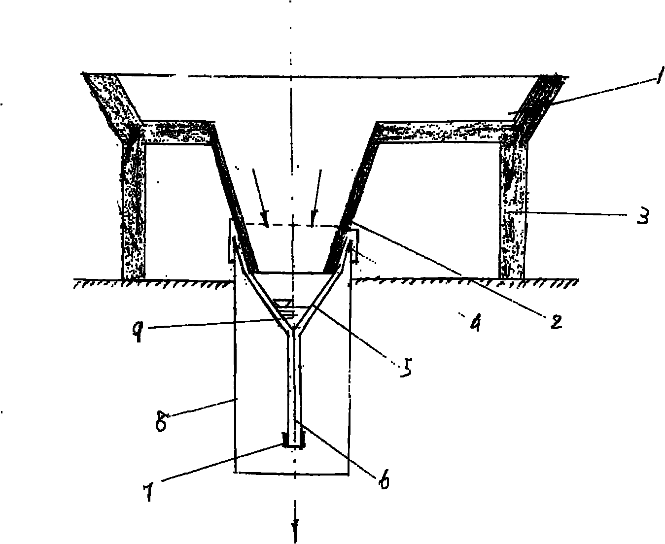 Odorless closet bowl