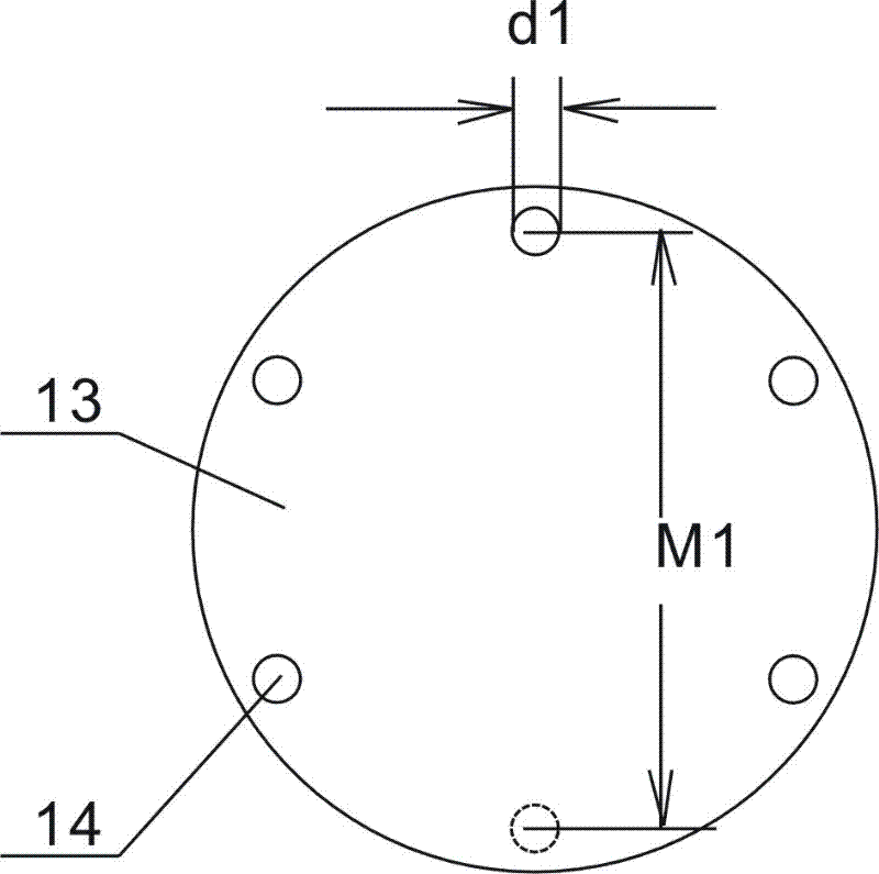 Non-contact type level gage mounting method