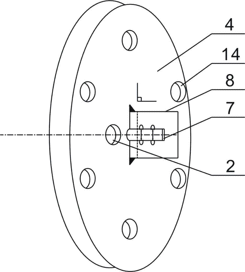 Non-contact type level gage mounting method