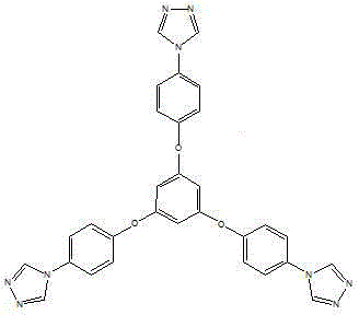 Phenoxyl tritriazole compound, preparation method and applications thereof