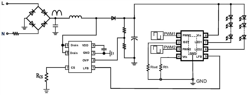 Load driving circuit and driving method