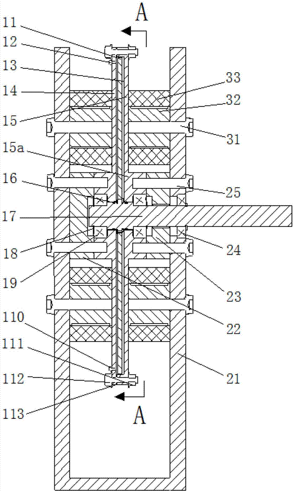 Magneto-rheological hydraulic brake executing device for electric vehicles