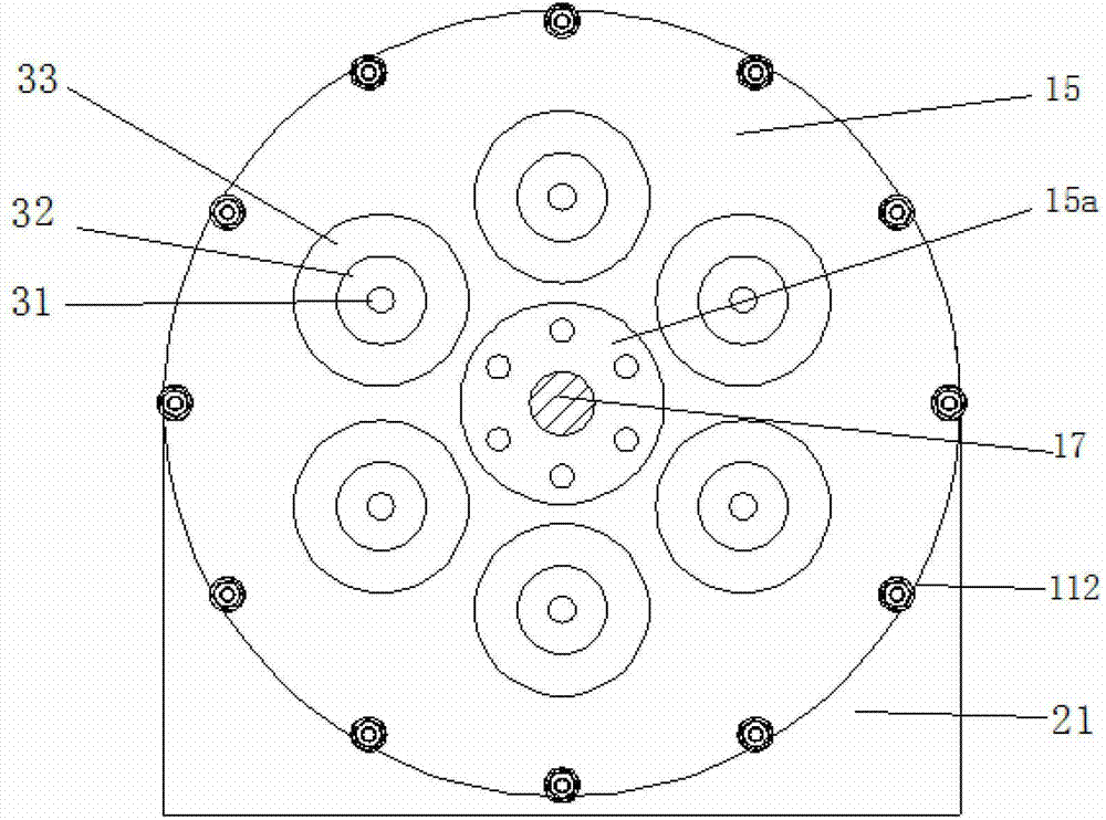 Magneto-rheological hydraulic brake executing device for electric vehicles