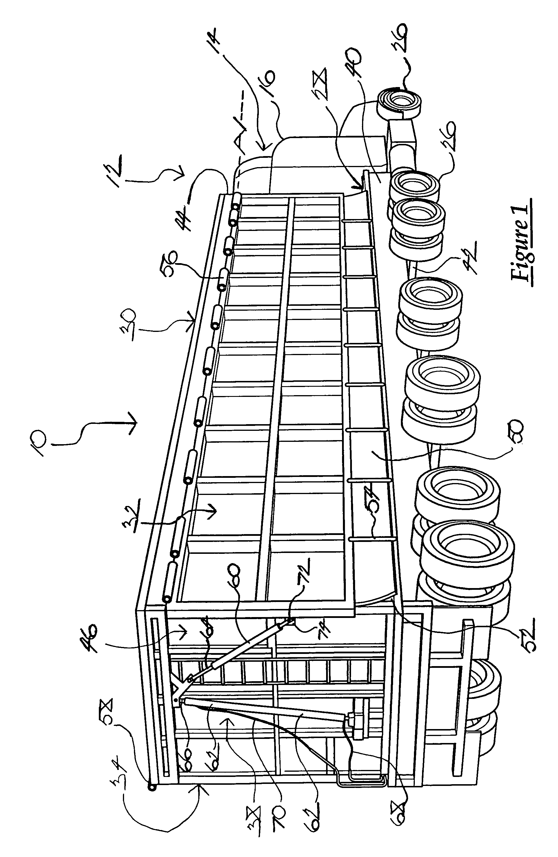 Transfer trailer