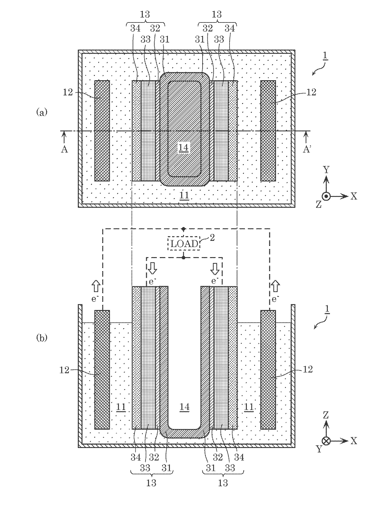 Gas diffusion electrode, electrochemical device, and fuel cell