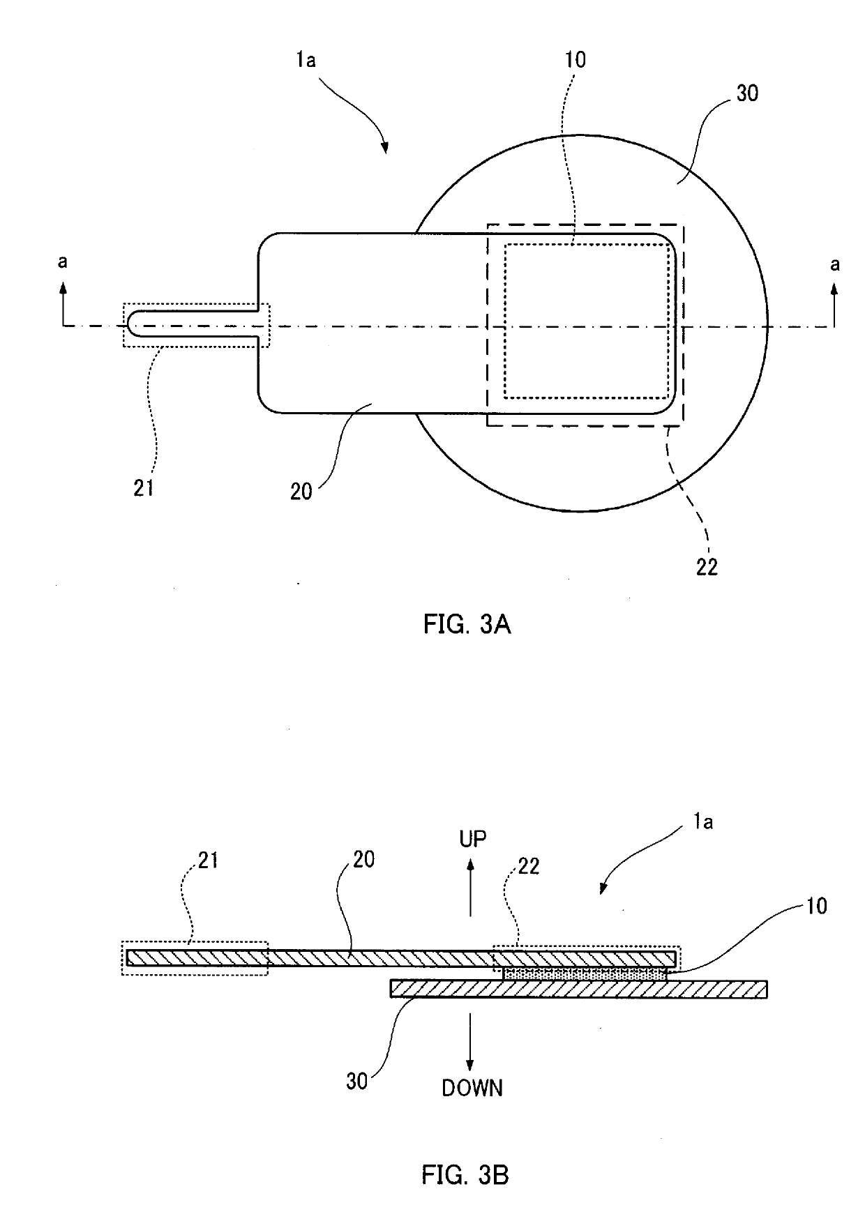 Externally-attached PTC element and tubular battery