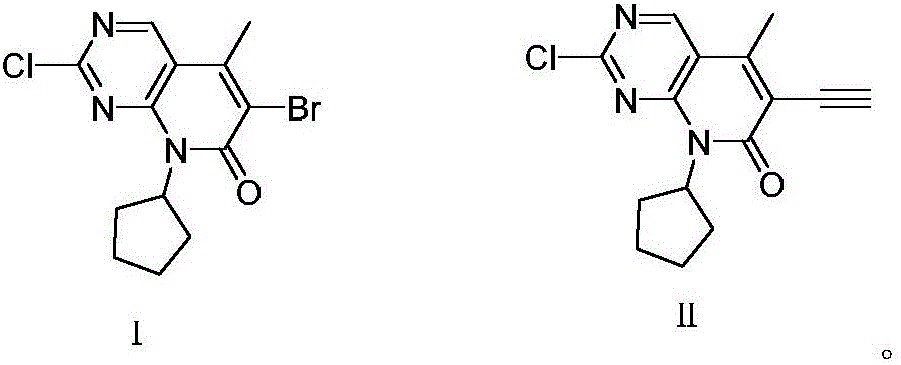 Method for preparing palbociclib intermediate