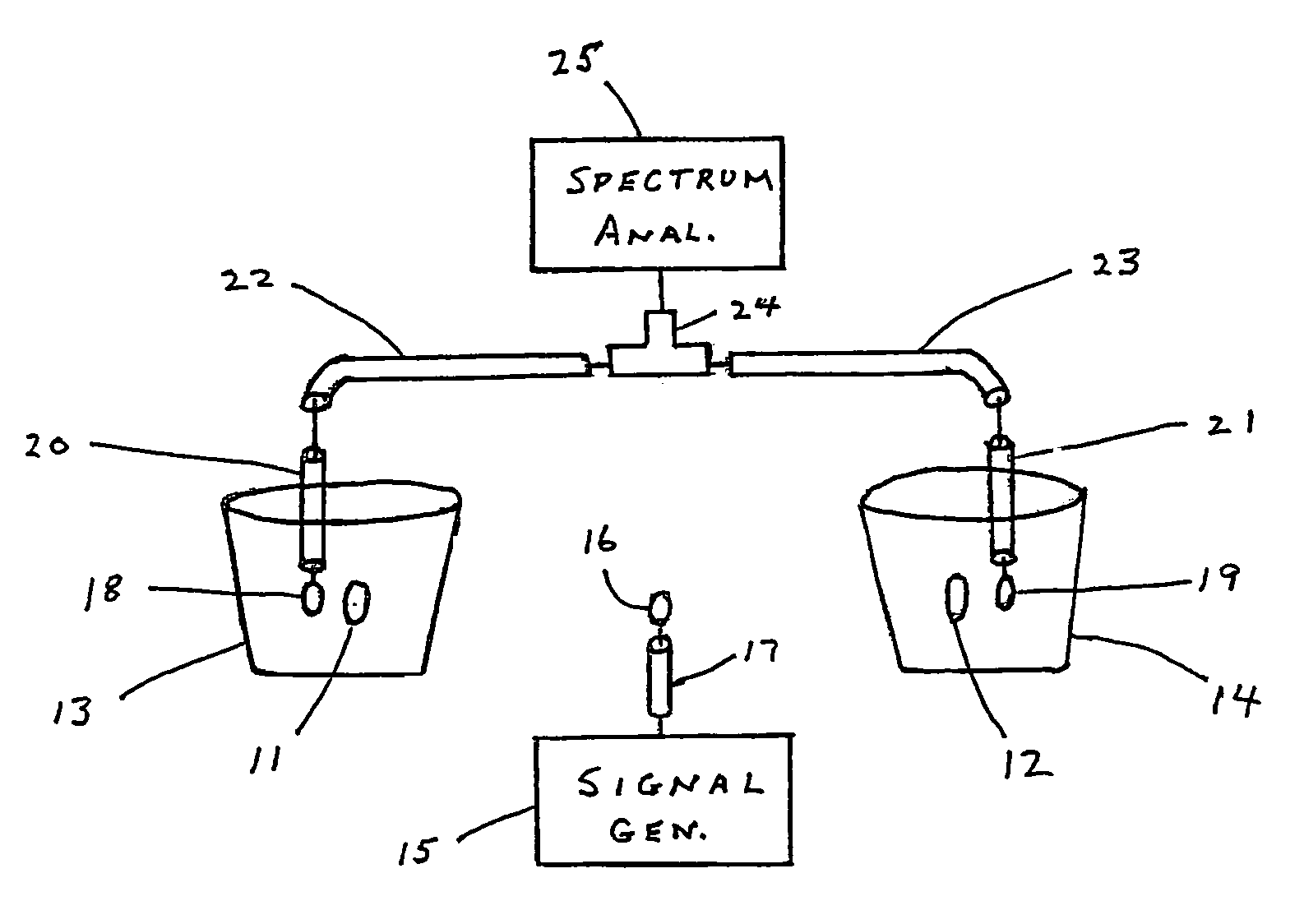 Use of two or more sensors in a nuclear quadrupole resonance detection system to improve signal-to-noise ratio