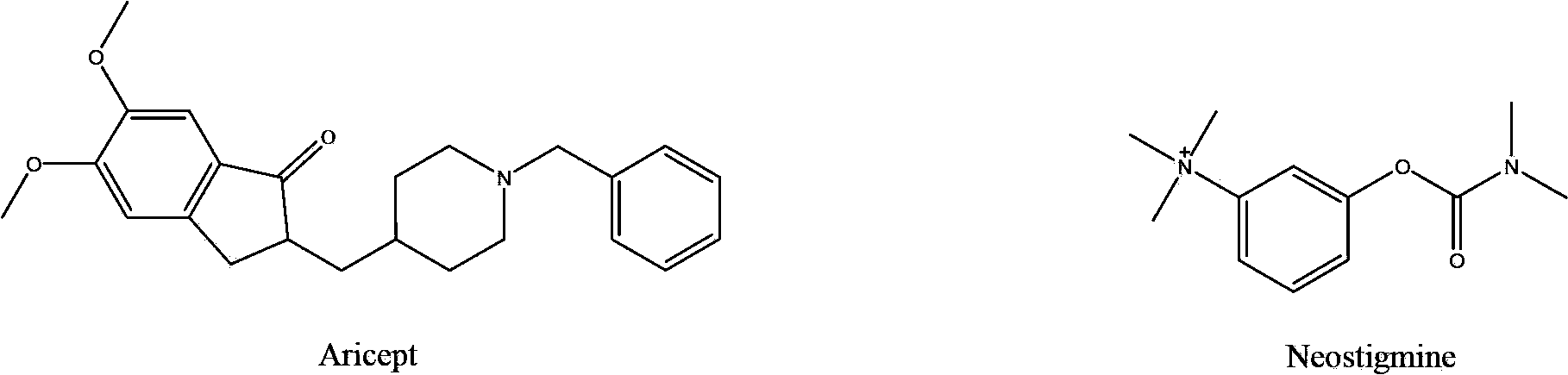 Application of pyrilamine compounds to preparation of acetylcholinesterase inhibitor