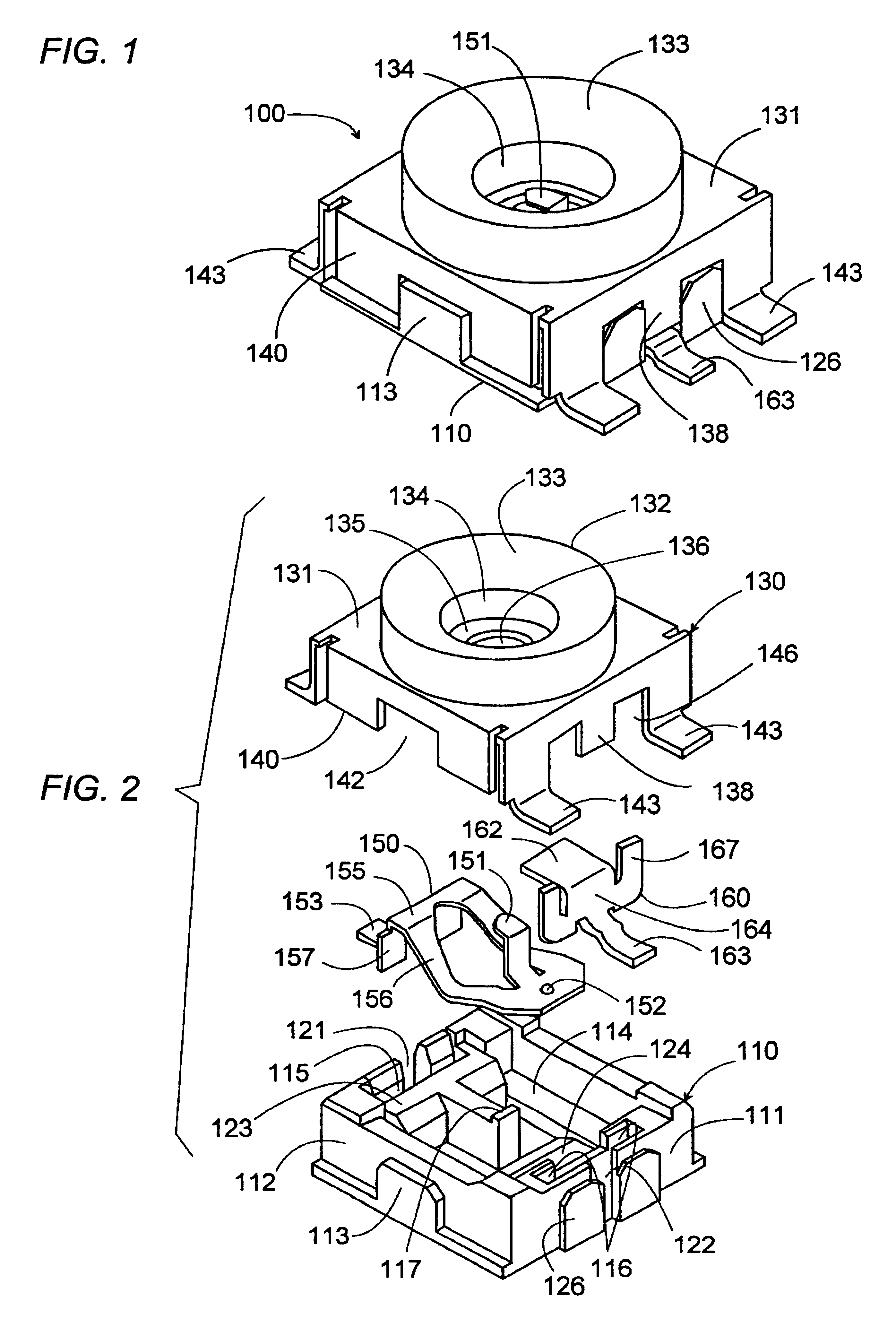 Receptacle for coaxial plug connector