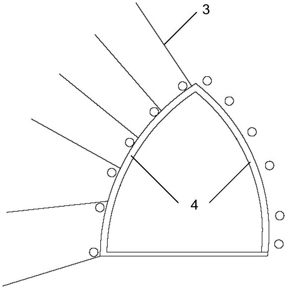 A construction method for excavating a large-span cavern