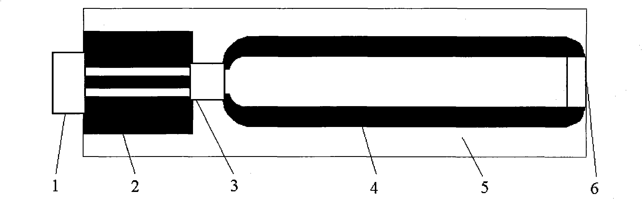 Ultrahigh frequency band near field RFID reader-writer antenna