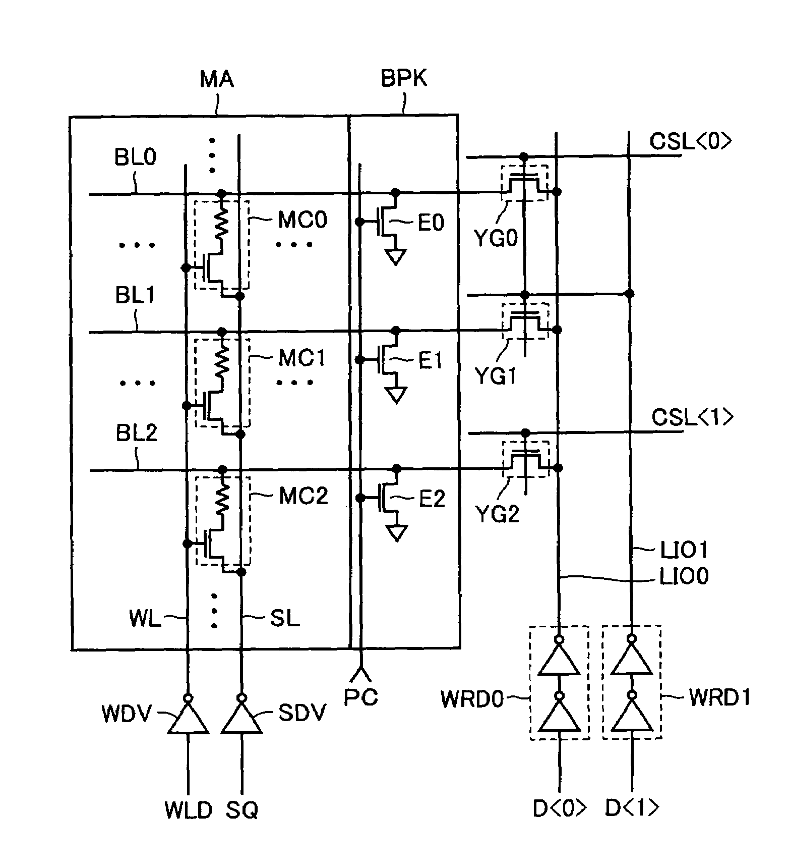 Nonvolatile semiconductor memory device