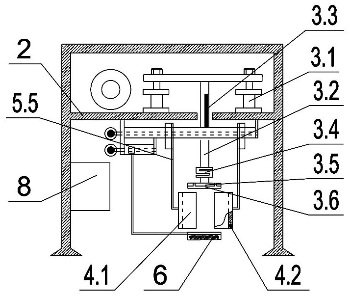 On-site rapid non-destructive testing method for adhesive performance of waterproof adhesive layer