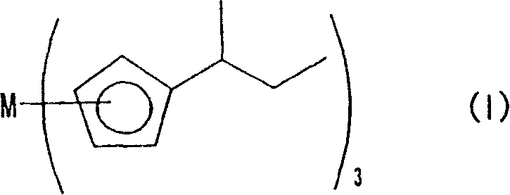 Rare earth metal complex, material for thin-film formation, and process for producing thin film