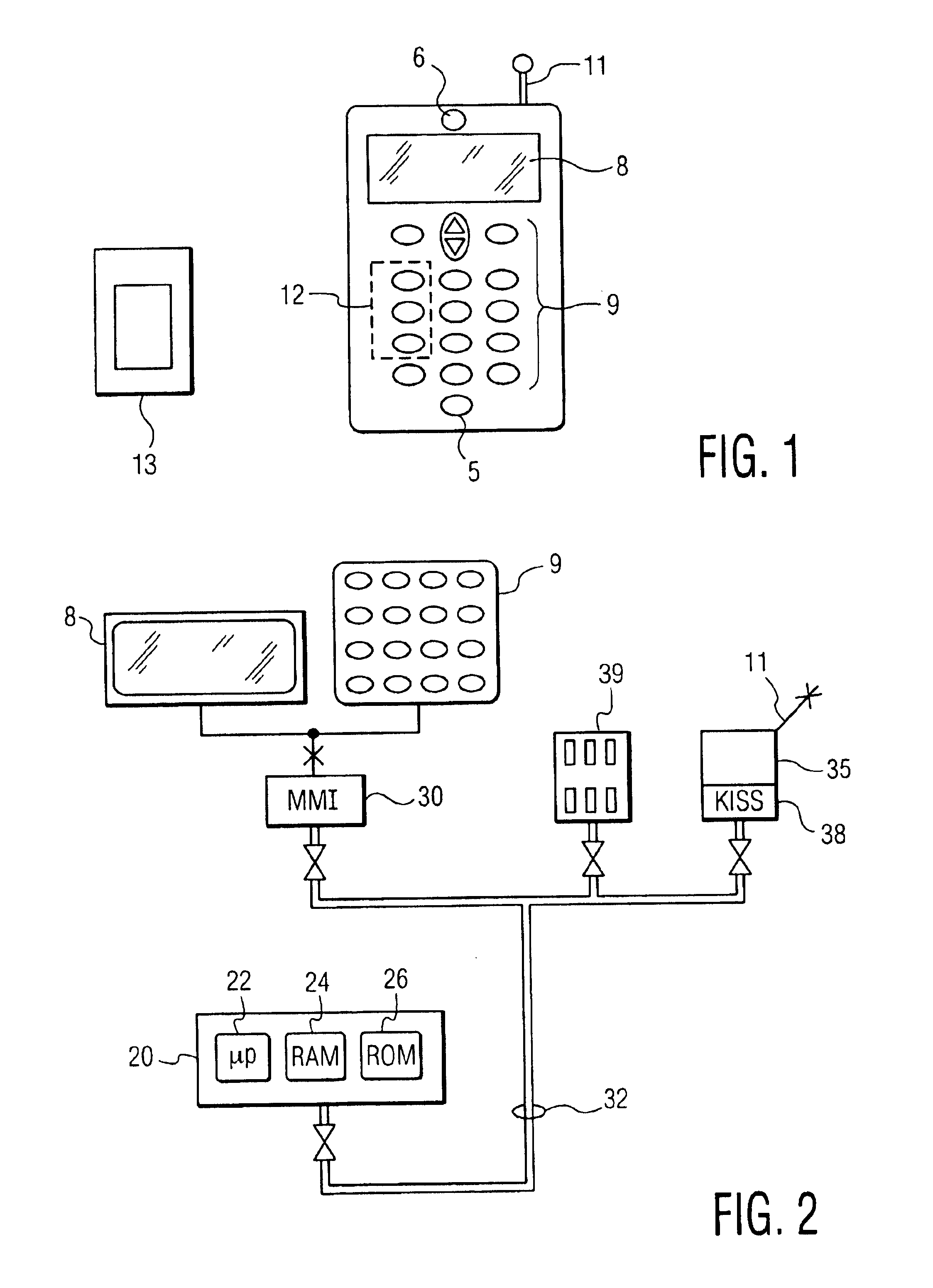 Anti-theft protection for a radiotelephony device